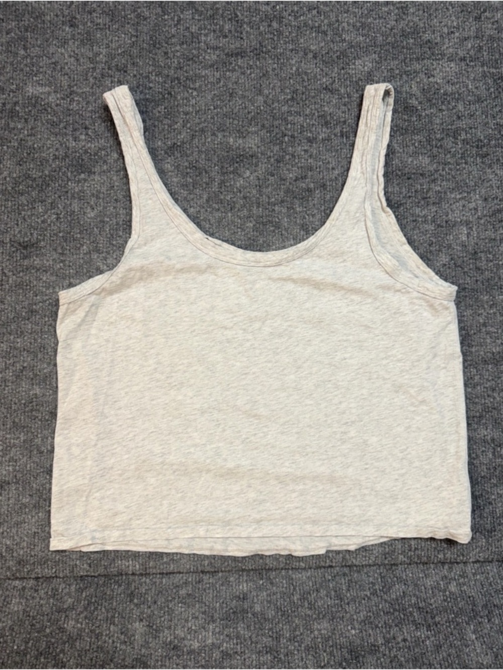 H&M Light Gray Scoop Neck Tank